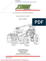 Xtreme Xr2450 Illustrated Parts Breakdown Manual