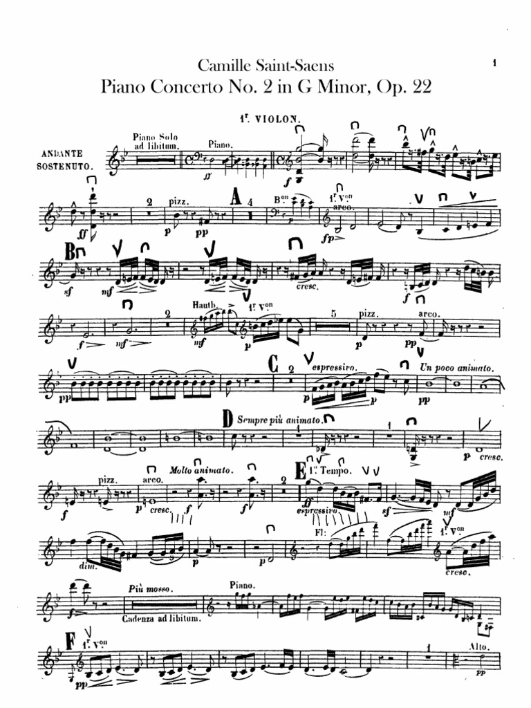 Saint Saens Concerto 2 PDF