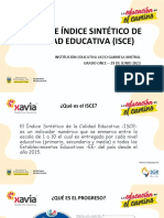 Isce Gabriela Mistral Grado Once - 230704 - 104904