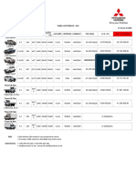 Listagem de Preços Mitsubishi 21-06-2023 - Cambio 850