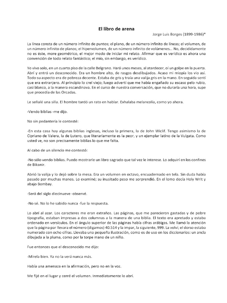 JLB El Libro de La Arena PDF