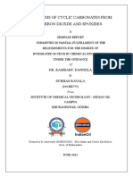 (19CHE755) Seminar Synthesis of Cyclic Carbonate From Co2