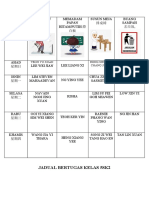 Jadual Bertugas Kelas