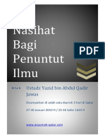 Adoc - Pub - Nasihat Bagi Penuntut Ilmu