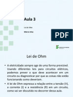 Aula 3 - Lei de Ohm - Instalador