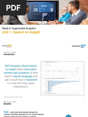 OpenSAP Sac5 Week 4 All Slides