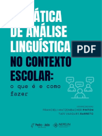 EBOOK - A Pratica de Analise Linguistica No Contexto Escolar