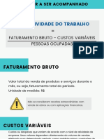 GUIA PARA MENSURAÇÃO DO INDICADOR de Produtividade