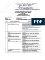 SKL Ipa Psat Ii Kelas 8 2022-2023