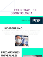 Bioseguridad en Odontologia