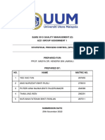 BJMQ 3013 Quality Management Assignment 1
