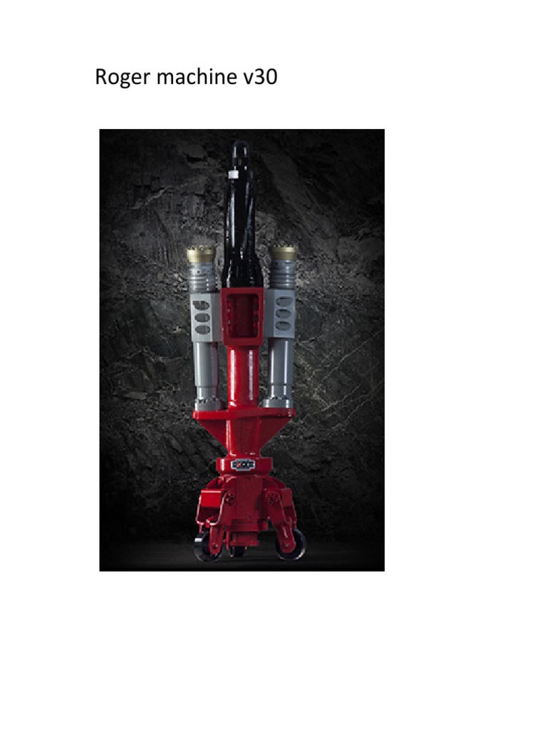 Roger Machine V30 | PDF