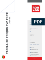 Tabla de Precios PVP Roblan Fab 2022