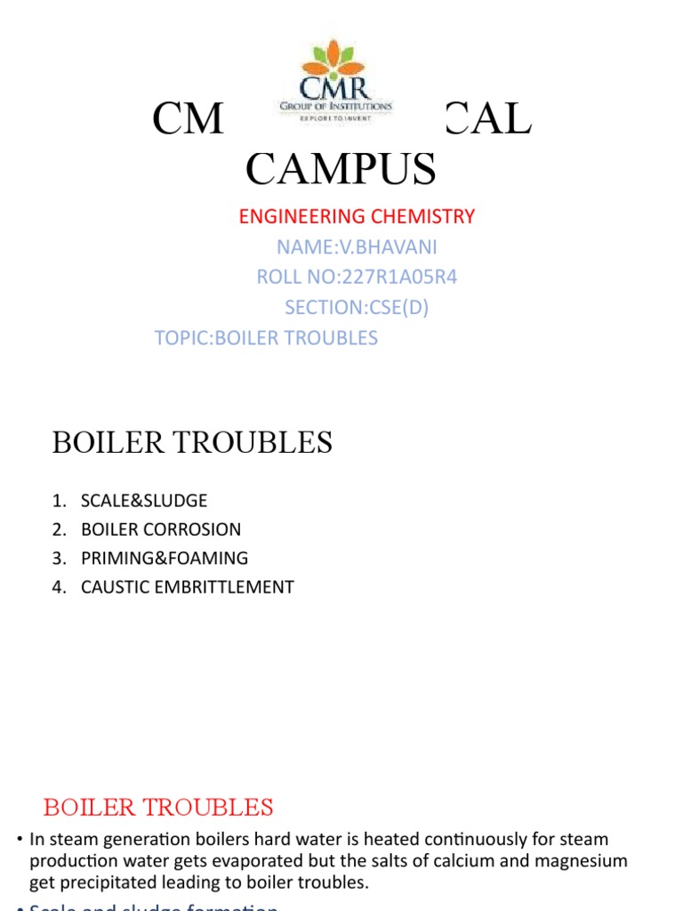 Understanding Boiler Troubles in Chemistry | PDF | Sodium Hydroxide ...