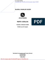 John Deere 750j 850j Crawler Dozer Parts Catalog 17j13622
