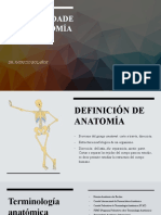 Generalidades de Anatomía Humana