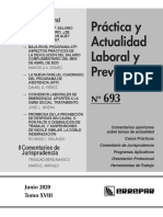 Práctica Laboral 693 - Junio 2020