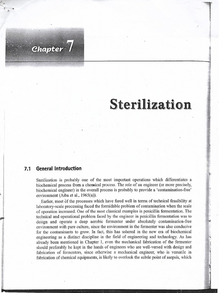 Bms Sterilization Notes PDF