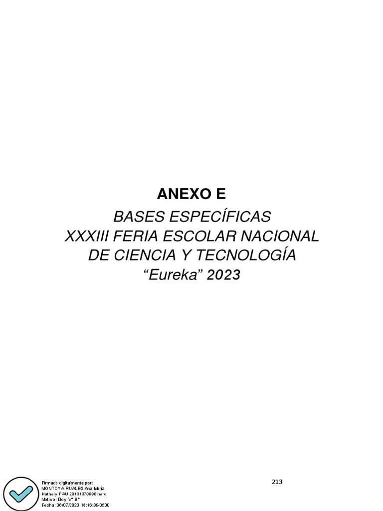 Bases Eureka 2023RVM 0912023 Minedu PDF