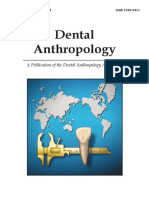 AA. VV - Dental Anthropology - Vol 16. No. 3