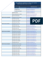 Relación de Mesa de Partes Por Unidad Médico Legal en El País PDF