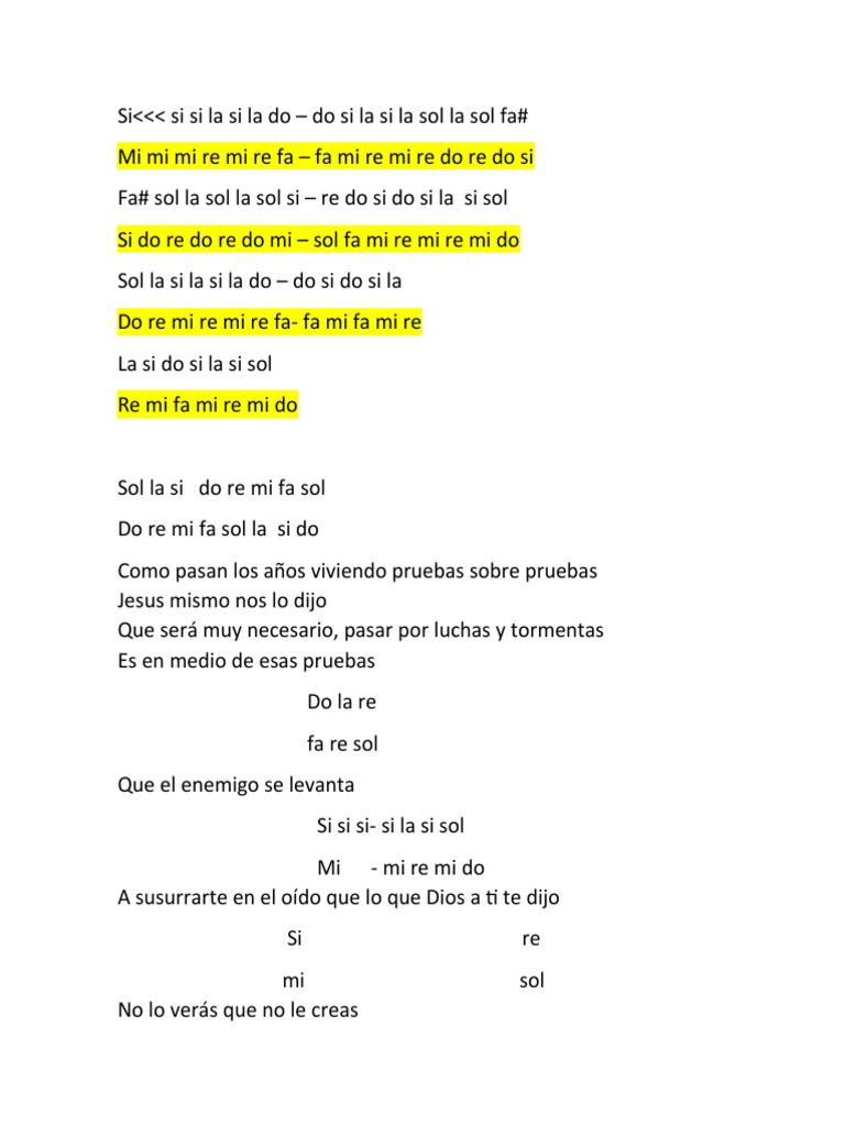 Mi corazón lo sabe bien: letra y acordes | PDF | Artes del Lenguaje y ...