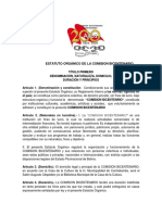 Estatuto Comisión Bicentenario
