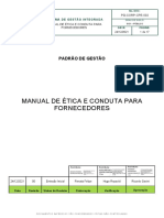 Ass - PG CORP CPE 002 - Rev.00 Manual de Etica e Conduta para Fornecedores PT