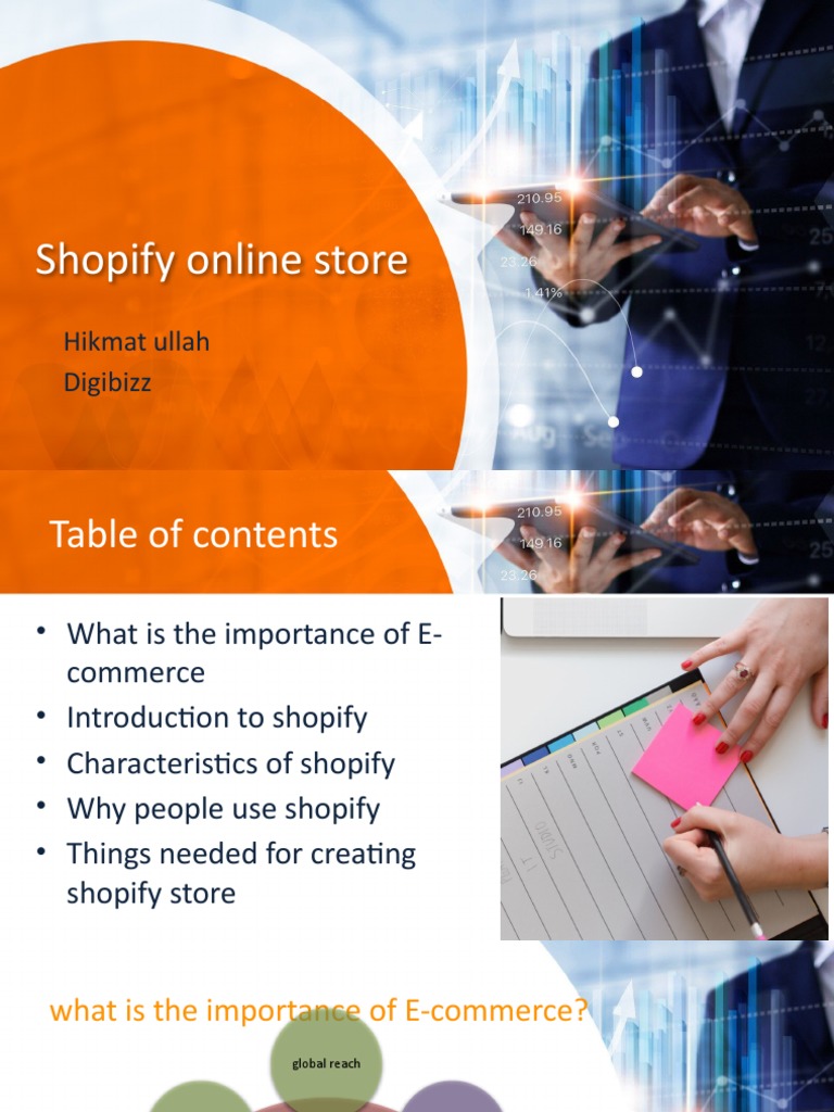 Introduction to Shopify E-commerce | PDF | Online Shopping | E Commerce