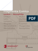 Leukon - Xenophilos. Einleitung, Übersetzung, Kommentar-Verlag Antike (2014)