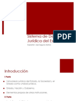 Sistema de Defensa Jurídica Del Estado Joel Segura Alania