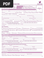 Personal Loan Application Form 2019