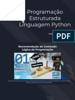 Programação Estruturada - Python Aula 11