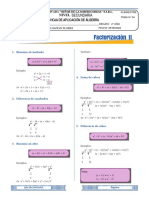 Factorizacion II