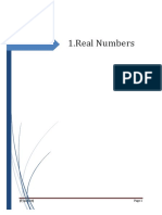 1 Real-Numbers