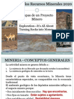 Etapas Proyecto Minero Parte 1 