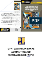 Sifat Campuran Panas Aspal (ATPB) - Djoko Widajat