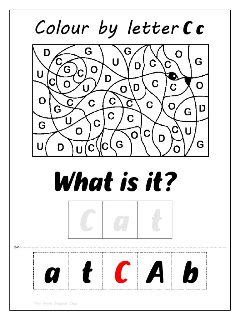 Colour by Letter CC | PDF
