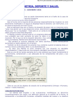 Cineantropometría, métodos de evaluación morfológica