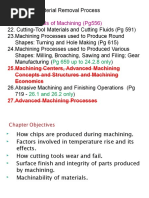 1 - Chapter 6 - 1 - 1 Material Removal Process - Introduction 21-1