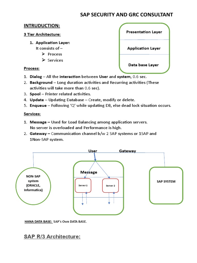 SAP Security & GRC Consultant Guide | PDF | Databases | Information ...