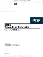 Caterpillar 311c U Track Type Excavator Parts Manual Japonesa 2010