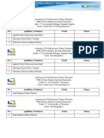 Asistencia de Evaluaciones Primer Bimestre