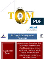 TQM 5 QM Principles