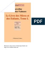 11637-MARCELINE DESBORDES-VALMORE-Le Livre Des Meres Et Des Enfants Tome I - (InLibroVeritas - Net)