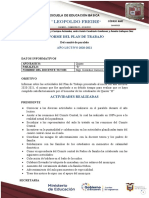 Informe Final Directiva PPFF 5º B 2020-2021 Bien Hecho