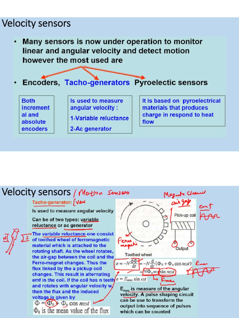 Sensor Types and Temperature Monitoring | PDF