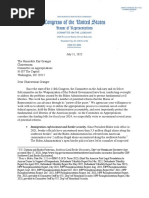 (DAILY CALLER OBTAINED) - 2023-07-11 JDJ To Granger - Appropriations