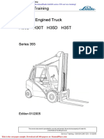 Linde Forklift Series 393 Service Training