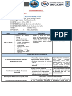 SESIÓN DE APRENDIZAJE AyC 3° 